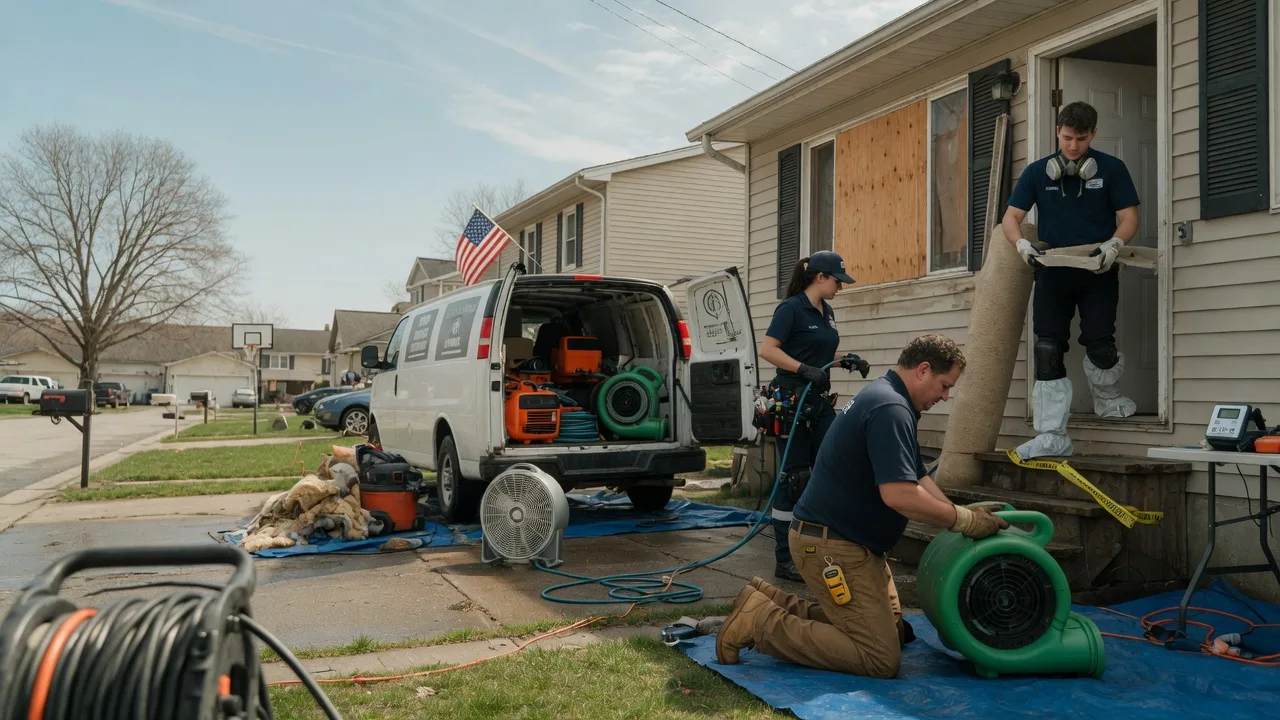 Water Damage Restoration in Marietta, OH near me